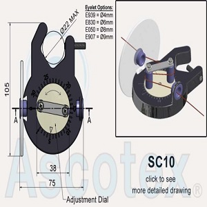 Bộ căng chống dối dây Ascotex SC10 Wrap Tensioner